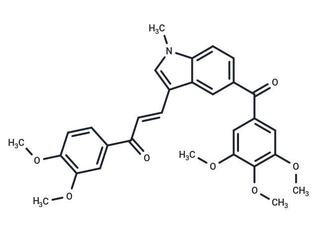 Tubulin polymerization-IN-21 Chemical Structure