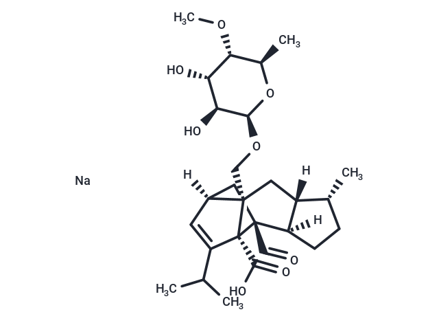 Sordarin sodium Chemical Structure