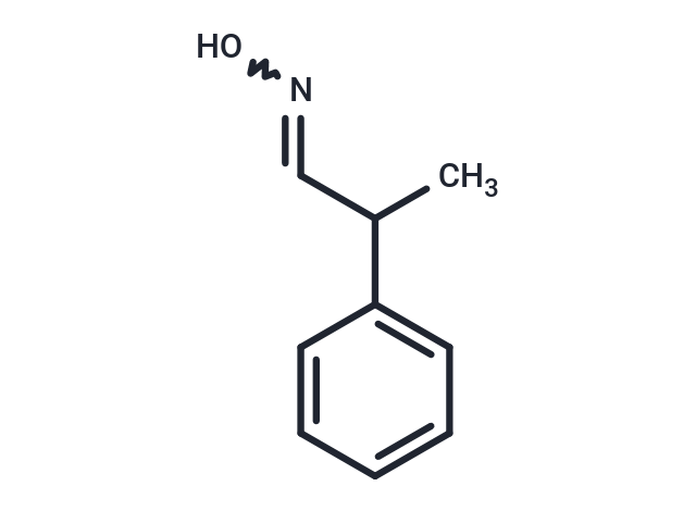 2-Phenylpropionaldehyde oxime Chemical Structure