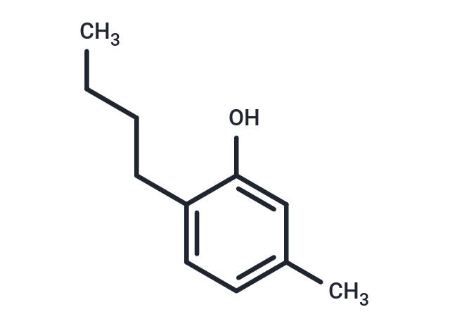 m-Cresol, 6-butyl- Chemical Structure