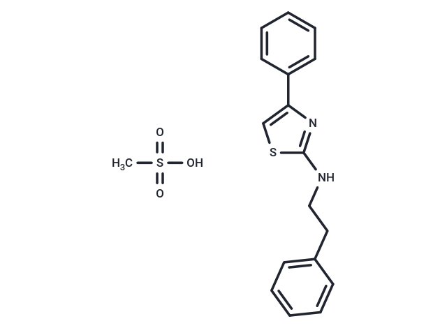 Fanetizole mesylate Chemical Structure