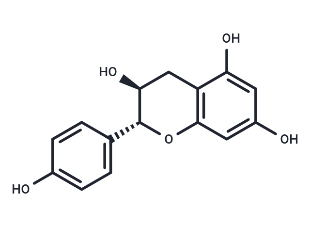 (+)-Afzelechin Chemical Structure