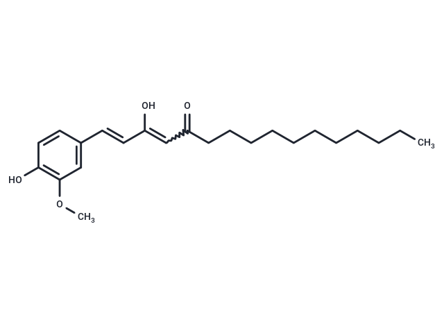 [12]-Dehydrogingerdione Chemical Structure
