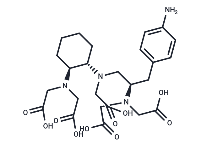 p-NH2-CHX-A"-DTPA Chemical Structure