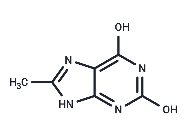 8-methyl-xanthine Chemical Structure