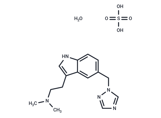 Rizatriptan sulfate Chemical Structure