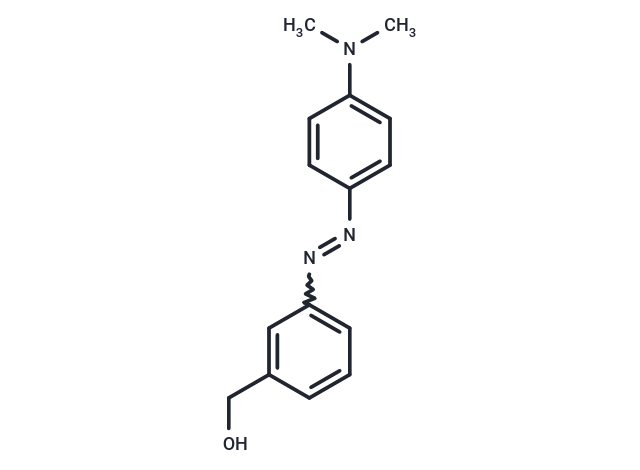 3'-Hydroxymethyl-4-(dimethylamino)azobenzene Chemical Structure
