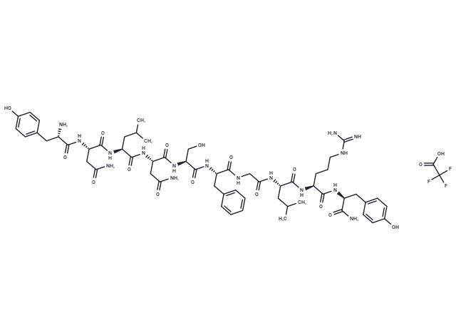 Kisspeptin-10 (zebrafish) TFA Chemical Structure