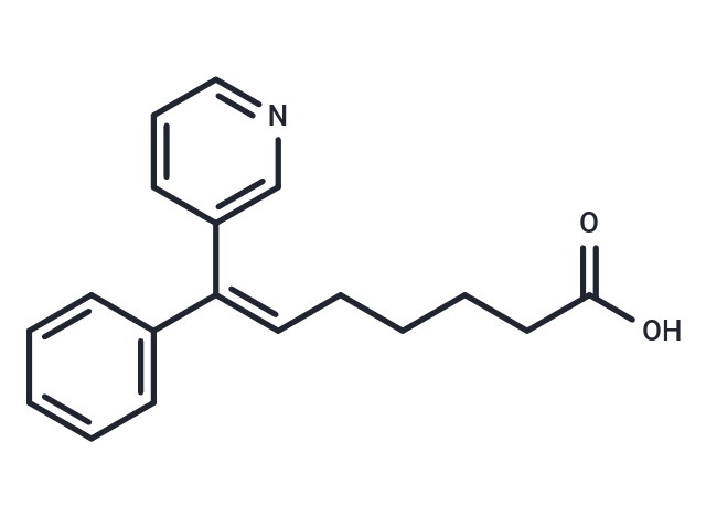 (6Z)-7-Phenyl-7-(3-Pyridinyl)-6-Heptenoic Acid Chemical Structure