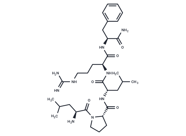 LPLRF-NH2 Chemical Structure