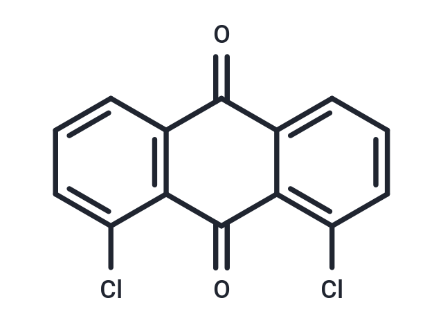 1,8-Dichloroanthraquinone Chemical Structure
