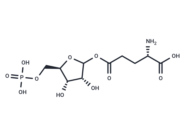 Glutamyl ribose 5-phosphate Chemical Structure