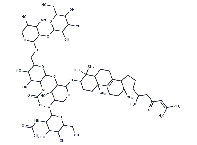 Sarasinoside B1 Chemical Structure