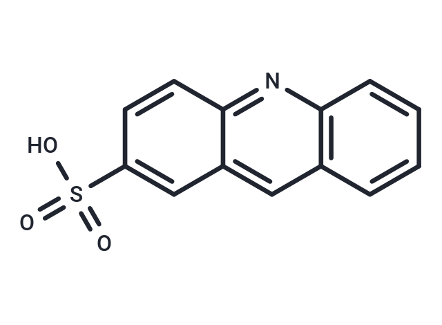 2-Acridinesulfonic acid Chemical Structure