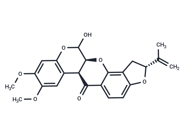 6-Hydroxyrotenone Chemical Structure