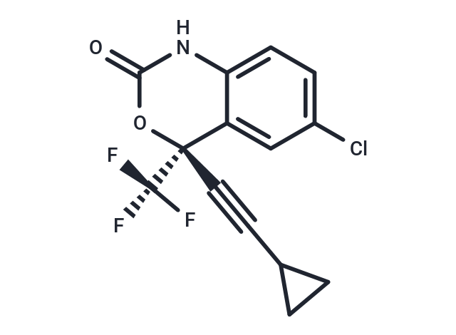 Efavirenz, (R)- Chemical Structure