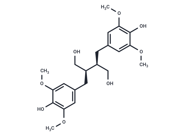 5,5'-Dimethoxysecoisolariciresinol Chemical Structure