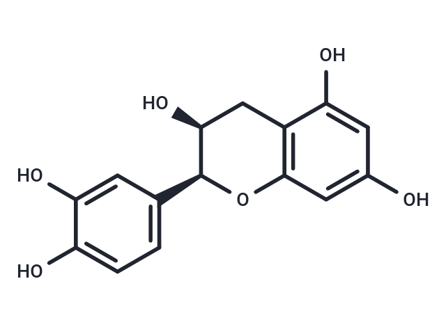 (+)-Epicatechin Chemical Structure
