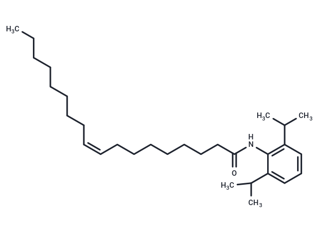 Oleic Acid-2,6-diisopropylanilide Chemical Structure