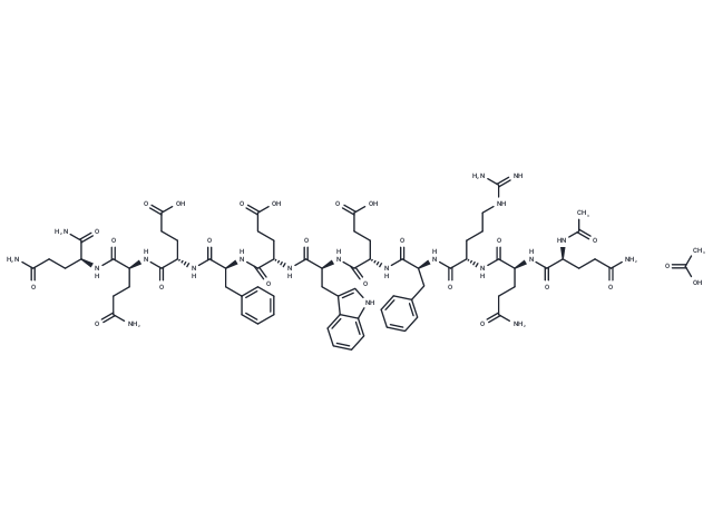 Oligopeptide P11-4 acetate(593266-60-5 free base) Chemical Structure