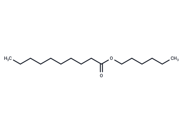 Hexyl decanoate Chemical Structure
