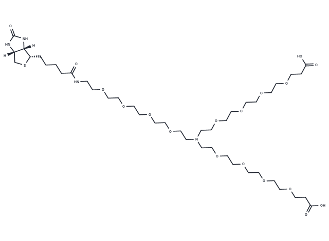 N-(Biotin-PEG4)-N-bis(PEG4-acid)