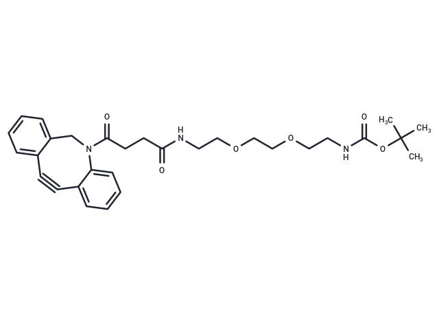 DBCO-PEG2-NH-Boc