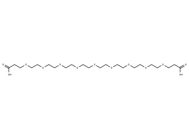 Acid-PEG4-S-PEG4-acid