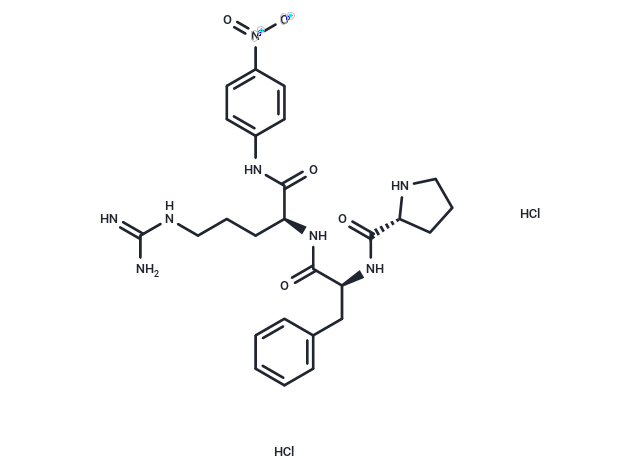 H-D-Pro-Phe-Arg-pNA . 2 HCl