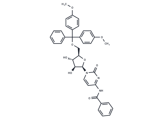 N4-Benzo yl-5'-O-(4,4'-dimethoxytrityl)-aracytidine