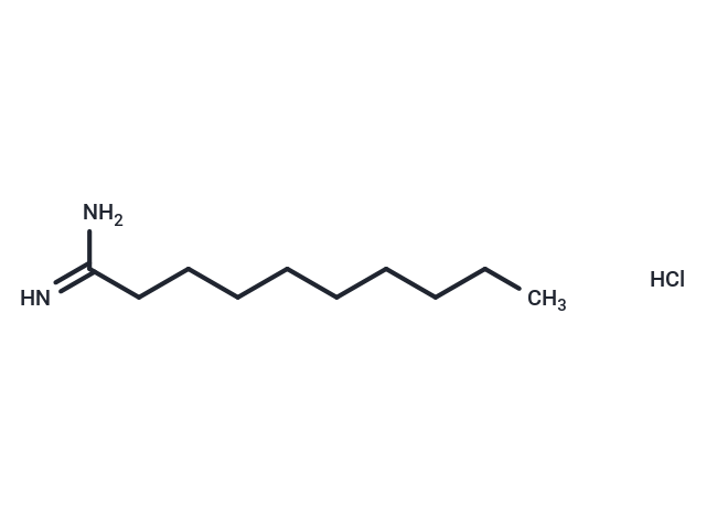Decanamidine, hydrochloride