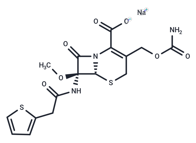Cefoxitin sodium [33564-30-6]