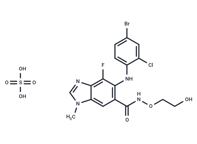 Selumetinib sulfate [943332-08-9]