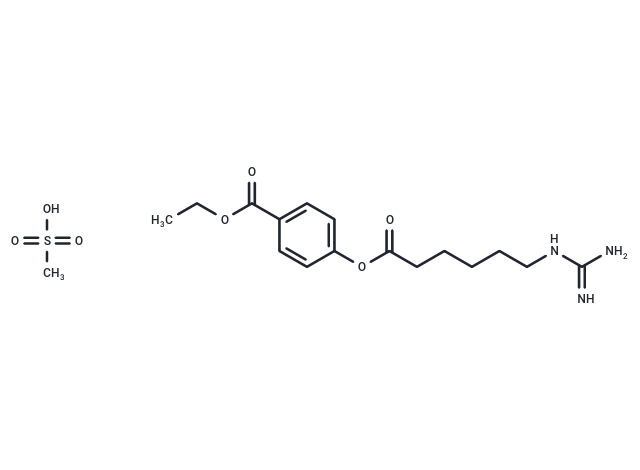 Gabexate mesylate