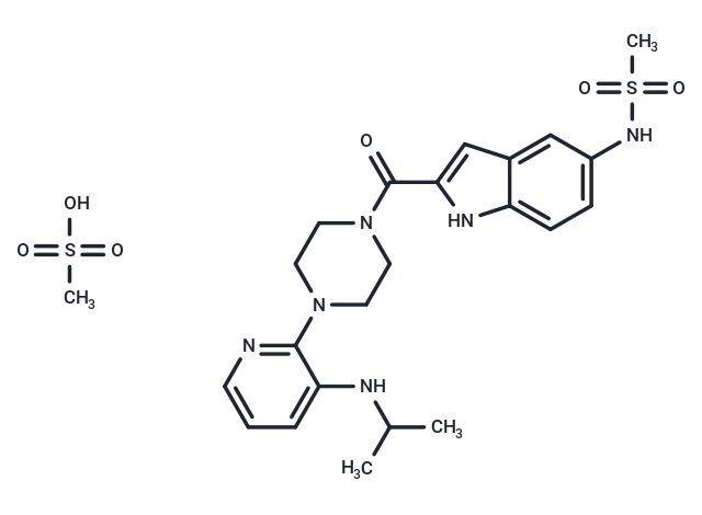 Delavirdine mesylate