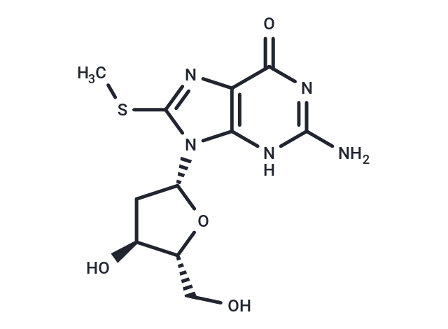 2'-Deoxy-8-methylthio-guanosine