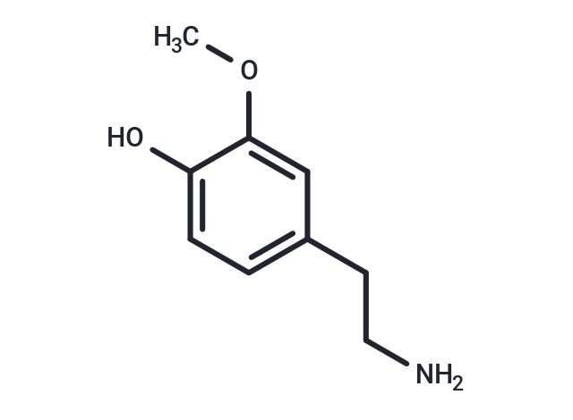 3-Methoxytyramine [554-52-9]