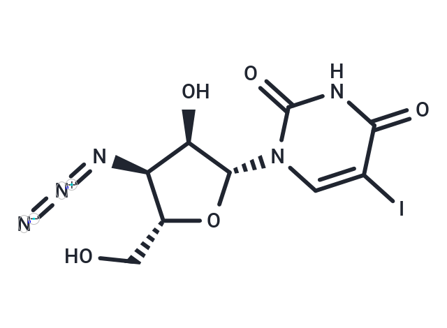 3'-Azido-3'-deoxy-5-iodouridine