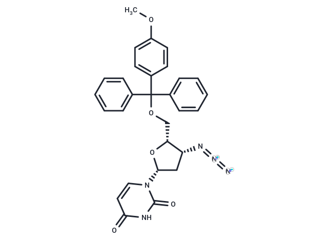 3'-beta-Azido-2',3'-dideoxy-5'-O-(4-methoxytrityl)uridine