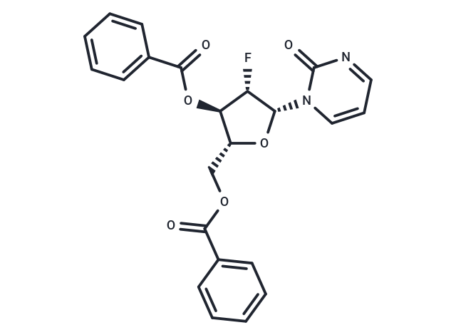 3',5'-Bis-O-benzoyl-2'-Deoxy-2'-fluoro-4-deoxy-arabinouridine