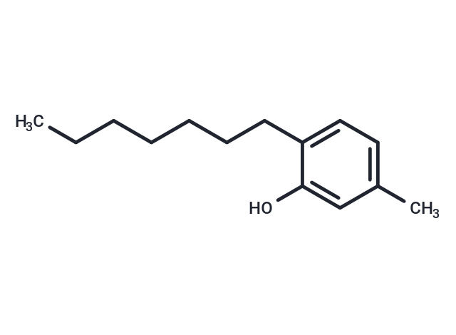 m-Cresol, 6-heptyl-