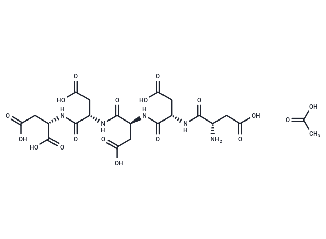 Asp-Asp-Asp-Asp-Asp acetate