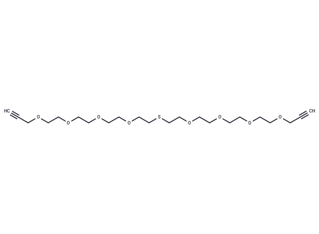 Propargyl-PEG4-S-PEG4-propargyl