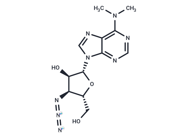 3'-Azido-3'-deoxy-N6,N6-dimethyladenosine