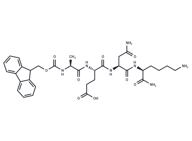 Fmoc-Ala-Glu-Asn-Lys-NH2