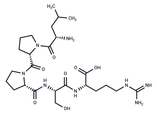 L-Leucyl-L-prolyl-L-prolyl-L-seryl-L-arginine [120484-65-3]