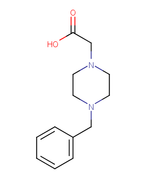 (4-BENZYLPIPERAZIN-1-YL)ACETIC ACID