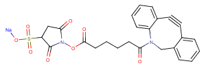 DBCO-Sulfo-NHS ester sodium [1400191-52-7]