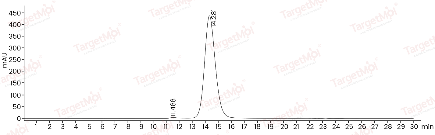 VEGFR3/FLT4 Protein, Mouse, Recombinant (His)