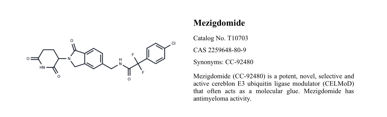 WIKIMOLE—Eragidomide & Mezigdomide